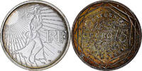 Frankreich 15 Euro Semeuse, Monnaie de Paris, UNZ, Silber, KM:1535 -