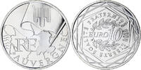 Frankreich 10 Euro Euros des régions, Monnaie de Paris, Auvergne, STGL -