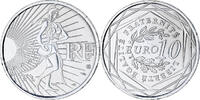 Frankreich 10 Euro Monnaie de Paris, Semeuse, STGL, Silber -