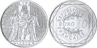 Frankreich 10 Euro Monnaie de Paris, Hercule, STGL, Silber -