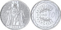 Frankreich 10 Euro Monnaie de Paris, Hercule, STGL, Silber -