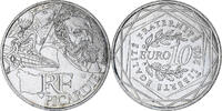 Frankreich 10 Euro Picardie, Paris, UNZ+, Silber, KM:1882 -