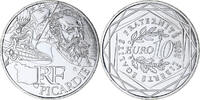 Frankreich 10 Euro Picardie, Paris, STGL, Silber, KM:1882 -