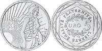 Frankreich 5 Euro 2008 Monnaie de Paris Semeuse, Monnaie de Paris, UNZ+, Silber, KM:1534