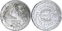 Frankreich 10 Euro Picardie, Paris, STGL, Silber, KM:1882 -