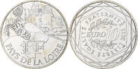 Frankreich 10 Euro Pays De La Loire, STGL, Silber -