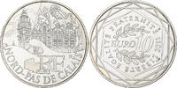 Frankreich 10 Euro Nord-Pas de Calais, Paris, STGL, Silber, KM:1880 -
