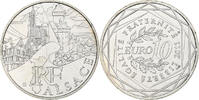 Frankreich 10 Euro Alsace, Paris, STGL, Silber, KM:1734 -