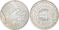 Frankreich 10 Euro Midi-Pyrénées, Paris, STGL, Silber, KM:1663 -