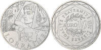 Frankreich 10 Euro Lorraine, STGL, Silber -