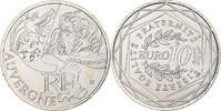 Frankreich 10 Euro Auvergne, Paris, STGL, Silber, Gadoury:EU514, KM:1864 -