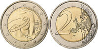 Frankreich 2 Euro 25e Anniversaire du Ruban Rose, STGL, Bi-Metallic -