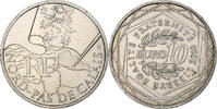 Frankreich 10 Euro Nord-Pas-de-Calais, Monnaie de Paris, UNZ, Silber -
