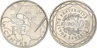 Frankreich 10 Euro Centre, Paris, UNZ, Silber, KM:1650 -