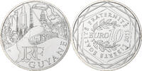 Frankreich 10 Euro Paris, Silber, STGL, KM:1736 -