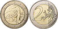 Frankreich 2 Euro Paris, Bi-Metallic, UNZ+, Gadoury:26., KM:New -