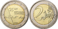 Slowenien 2 Euro Bi-Metallic, UNZ+ -