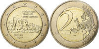 Malta 2 Euro Bi-Metallic, UNZ+, KM:New -