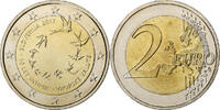 Slowenien 2 Euro Bi-Metallic, UNZ+, KM:New -