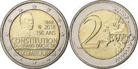 Luxemburg 2 Euro Utrecht, Bi-Metallic, UNZ -