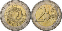 Malta 2 Euro Paris, Bi-Metallic, UNZ -