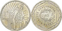 Frankreich 5 Euro Semeuse, Silber, VZ+, KM:1534 -