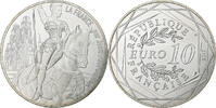 Frankreich 10 Euro FDC.6, Silber, UNZ -