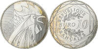 Frankreich 10 Euro Silber, UNZ -