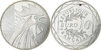 Frankreich 10 Euro Silber, UNZ -