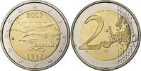 Finnland 2 Euro Vantaa, Bi-Metallic, UNZ, KM:139 -