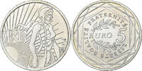 Frankreich 5 Euro Semeuse, Silber, UNZ, KM:1534 -