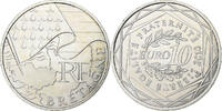 Frankreich 10 Euro Paris, Silber, VZ+, KM:1648 -
