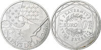 Frankreich 10 Euro Paris, Silber, VZ+, KM:1648 -