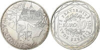 Frankreich 10 Euro Paris, Silber, VZ+, KM:1727 -