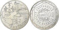 Frankreich 10 Euro Silber, UNZ -