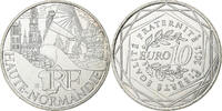 Frankreich 10 Euro Paris, Silber, UNZ, KM:1738 -
