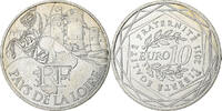 Frankreich 10 Euro Pays De La Loire, Paris, Silber, UNZ, KM:1746 -
