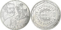 Frankreich 10 Euro Paris, Silber, UNZ+, KM:1870 -