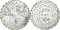 Frankreich 10 Euro Paris, Silber, UNZ, KM:1881 -