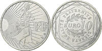 Frankreich 10 Euro Silber, UNZ, Gadoury:EU337, KM:1580 -