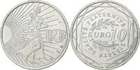 Frankreich 10 Euro Silber, UNZ, Gadoury:EU337, KM:1580 -