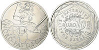Frankreich 10 Euro Paris, Silber, UNZ, Gadoury:EU399, KM:1664 -