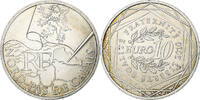 Frankreich 10 Euro Paris, Silber, UNZ, Gadoury:EU399, KM:1664 -