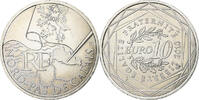 Frankreich 10 Euro Paris, Silber, UNZ, Gadoury:EU399, KM:1664 -