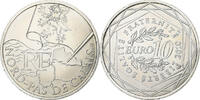 Frankreich 10 Euro Paris, Silber, UNZ, Gadoury:EU399, KM:1664 -