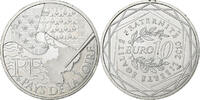 Frankreich 10 Euro Paris, Silber, UNZ+, KM:1665 -