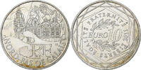 Frankreich 10 Euro Nord-Pas De Calais, Monnaie de Paris, Silber, UNZ -