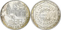 Frankreich 10 Euro Nord-Pas De Calais, Monnaie de Paris, Silber, UNZ -