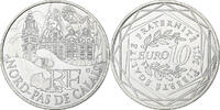 Frankreich 10 Euro Nord-Pas De Calais, Monnaie de Paris, Silber, STGL -