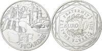 Frankreich 10 Euro Paris, Silber, STGL, KM:1745 -